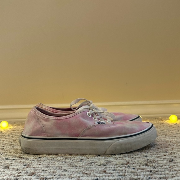 Vans Authentic Shoe - Tie-Dye Pink (rare) - US men’s 5.5 / women’s 7 - Picture 6 of 6